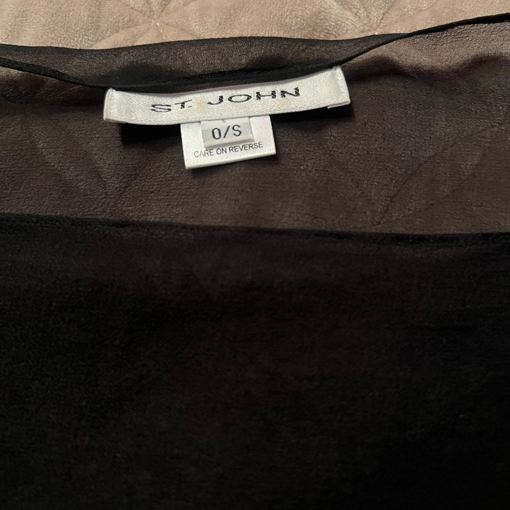St. John Classic Black Apparel